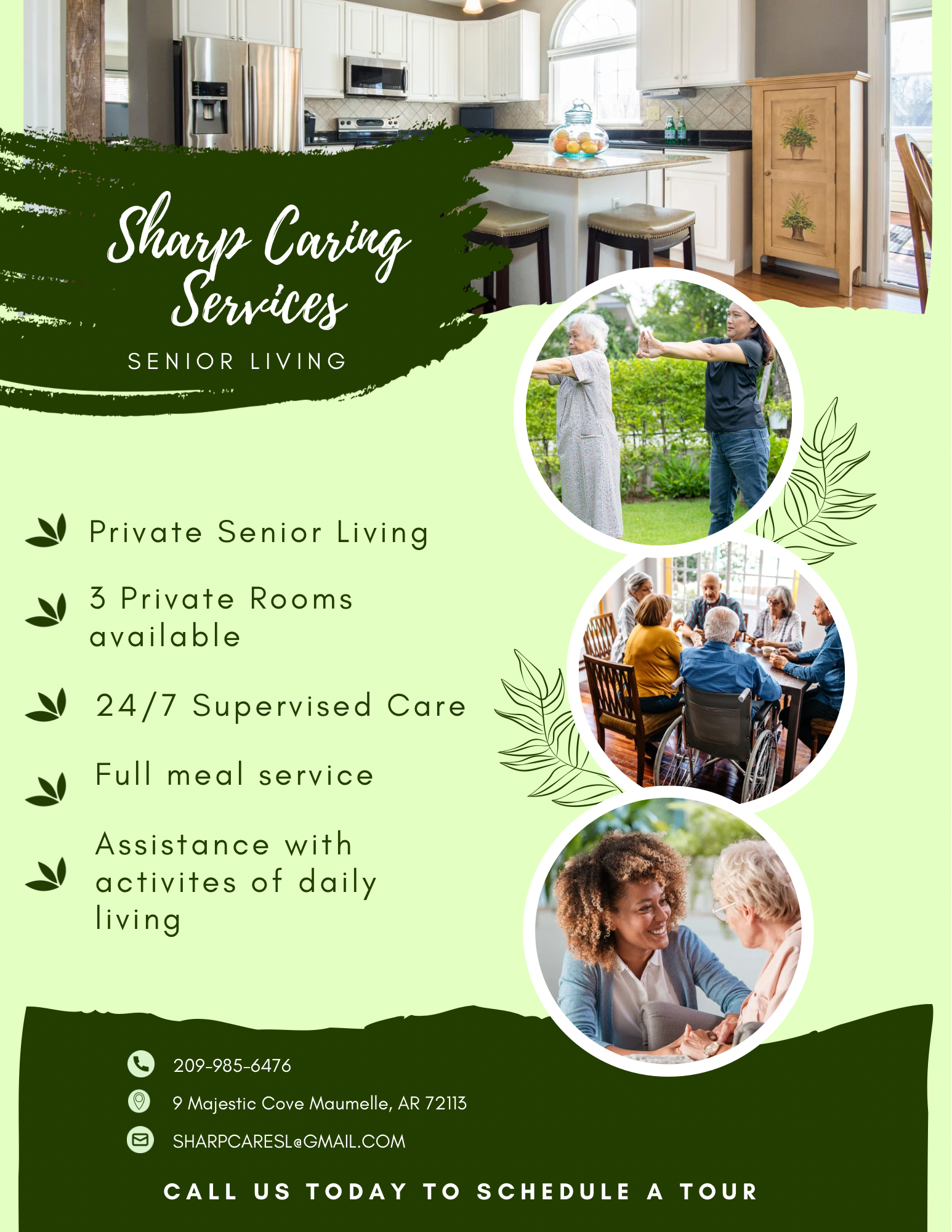 Sharp Caring Services Flyer